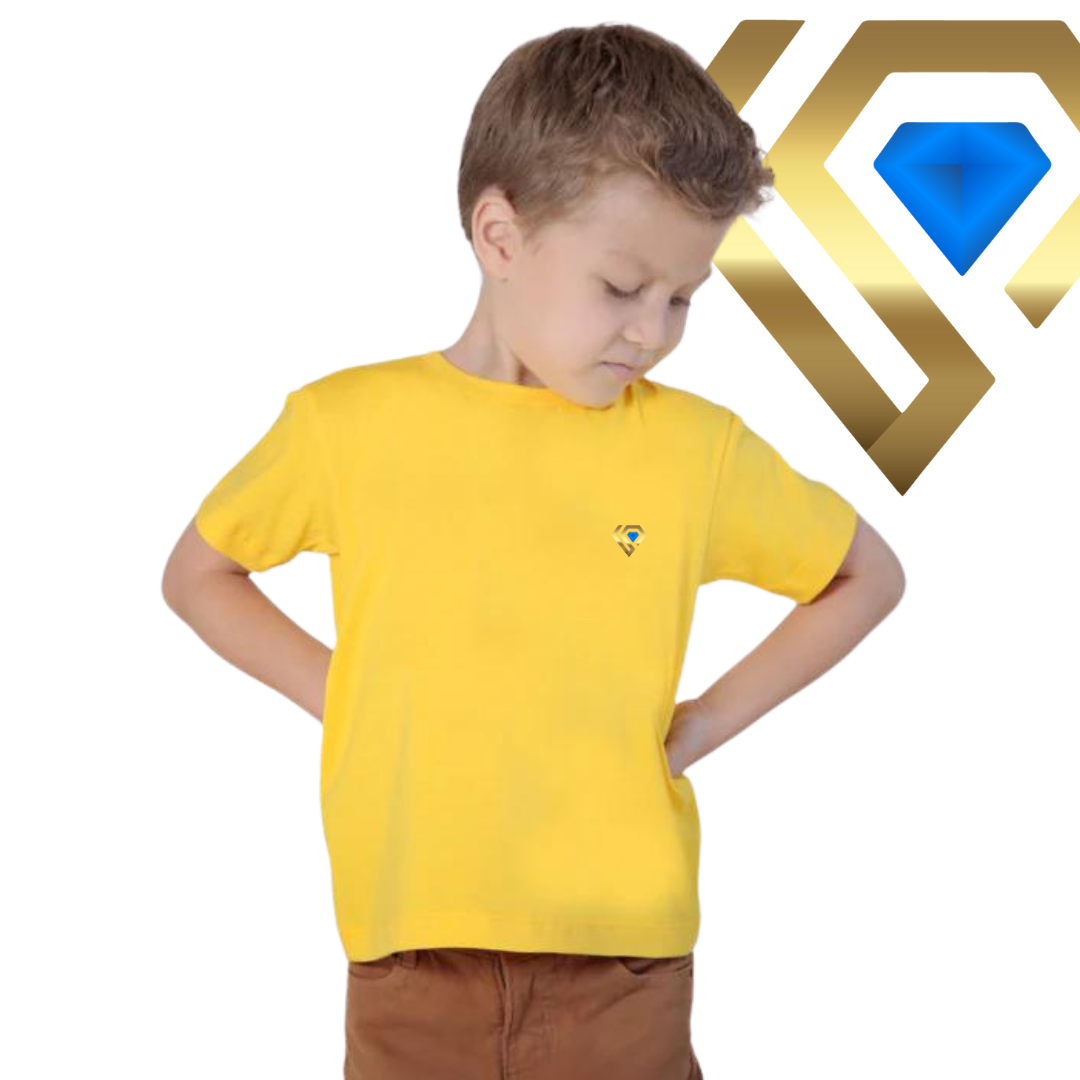 Camiseta Infantil Patrãozinho Gola Redonda Básica